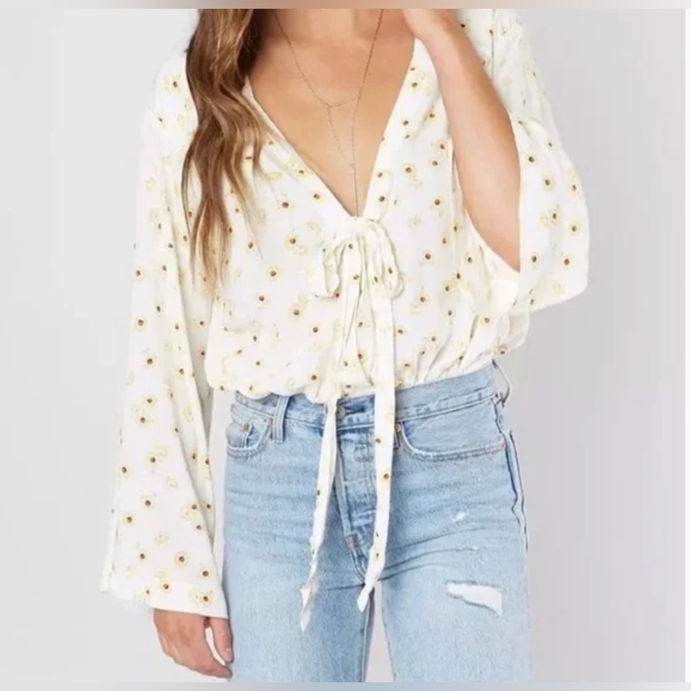FREE PEOPLE Forties Feel‎ Bodysuit